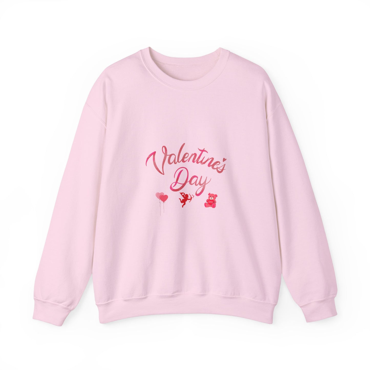 Valentines Day Unisex Sweatshirt, Gift for Her, Women Valentines Gift, Crewneck Jumper, Love Present, Heart Print Shirt