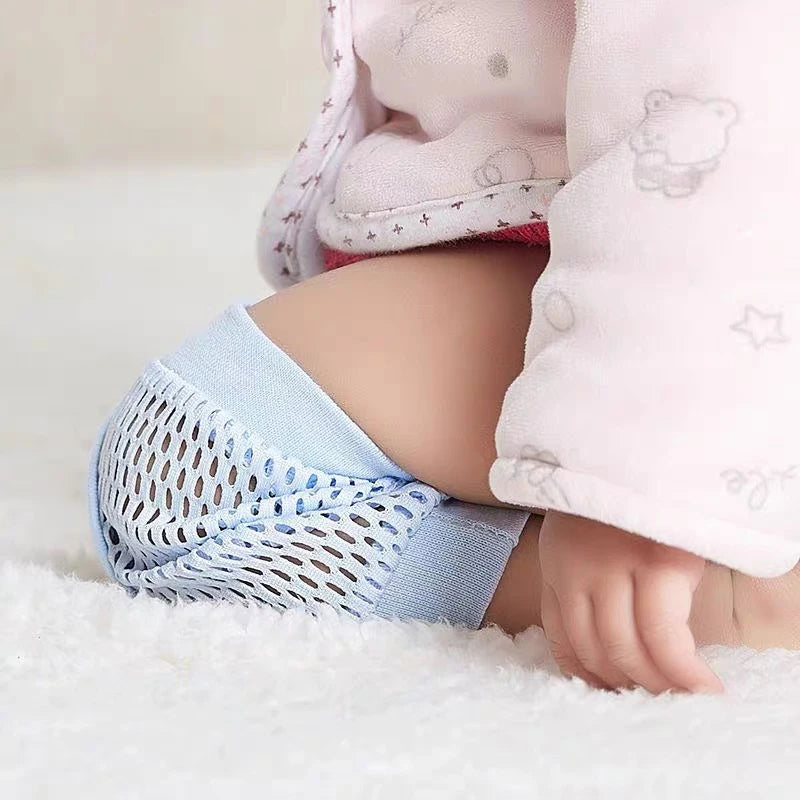 Children's Crawling Knee Pads - Safety Mesh Leg Protectors for Infants and Toddlers