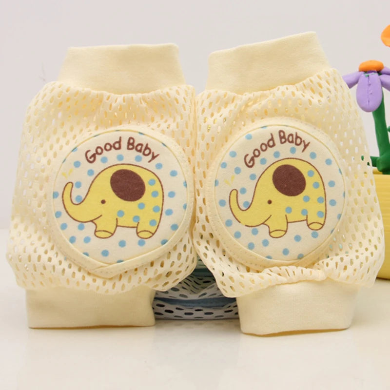 Children's Crawling Knee Pads - Safety Mesh Leg Protectors for Infants and Toddlers