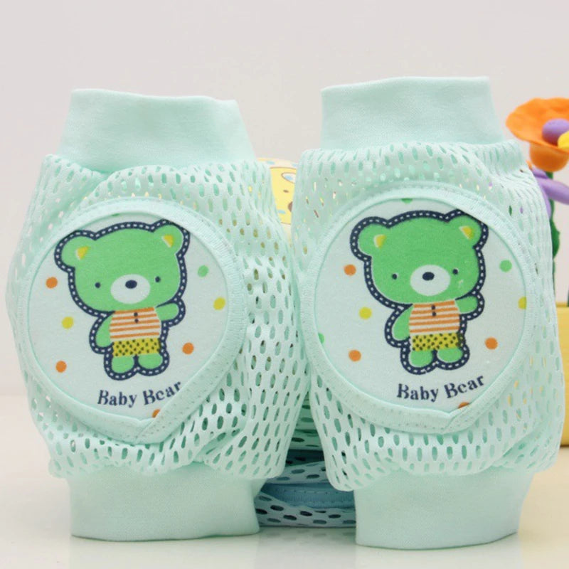 Children's Crawling Knee Pads - Safety Mesh Leg Protectors for Infants and Toddlers