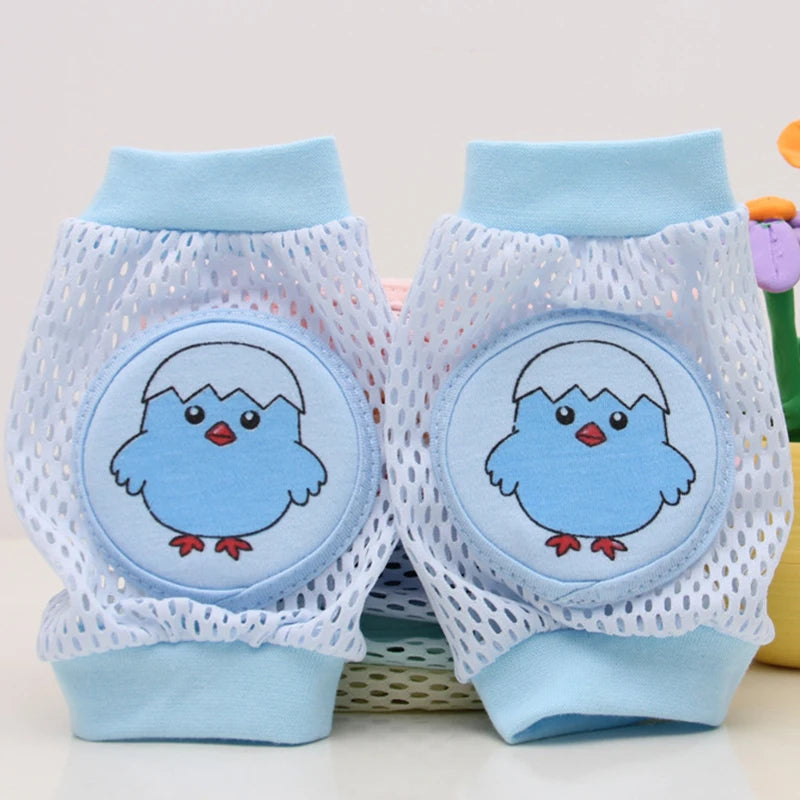 Children's Crawling Knee Pads - Safety Mesh Leg Protectors for Infants and Toddlers